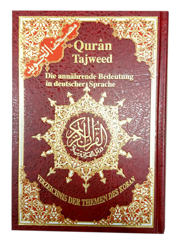 Quran with German Translation Colour coded Tajweed