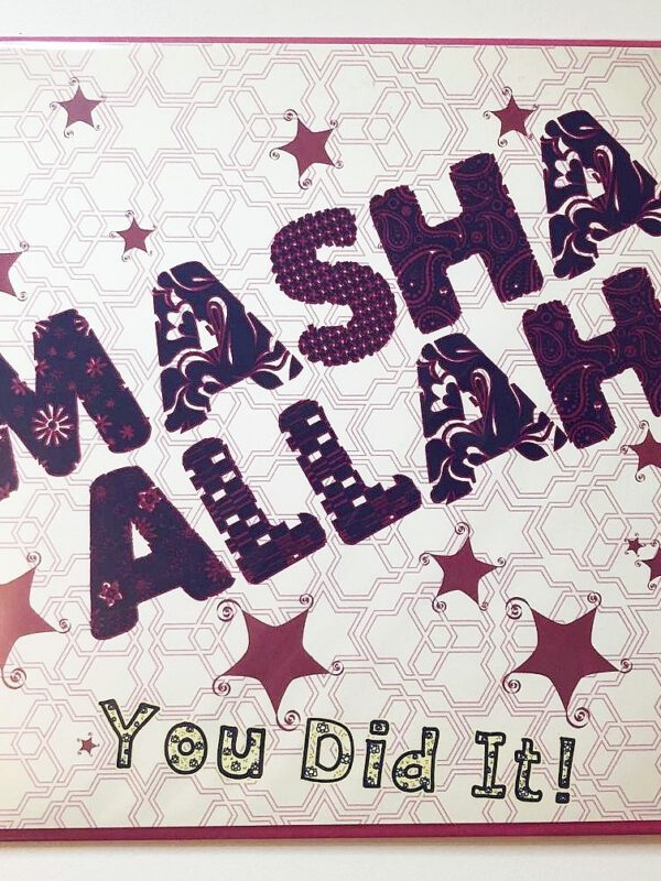 2166095888.jpg Masha Allah Card - Pink