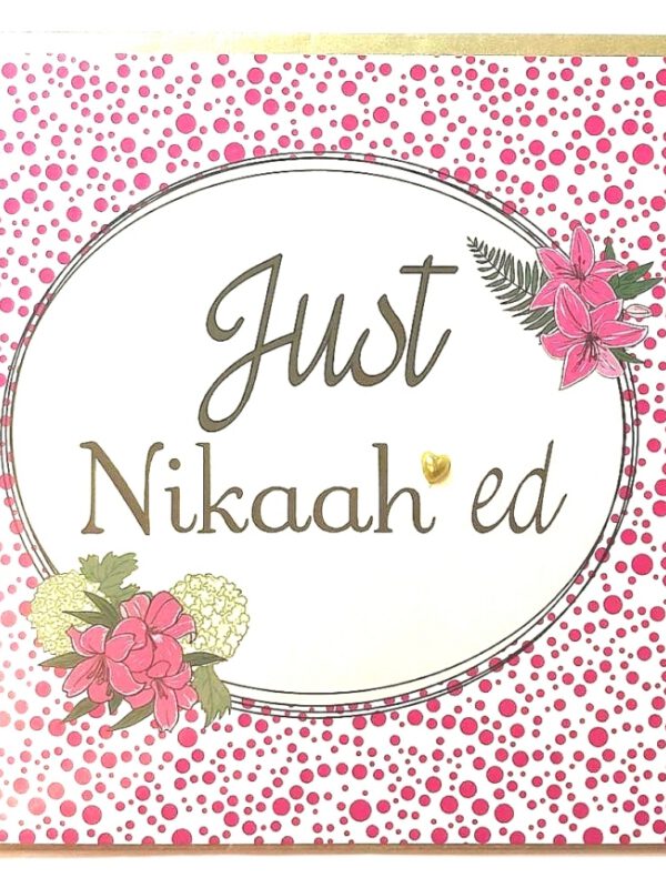 Just Nikaah'ed Card