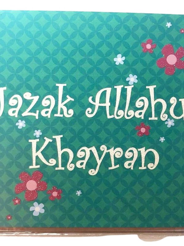 4049038049.jpg JazakAllah Khayran Card