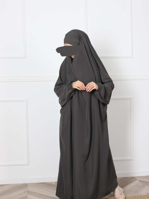 4065078538.jpg Al Maiza Black One piece Jilbab