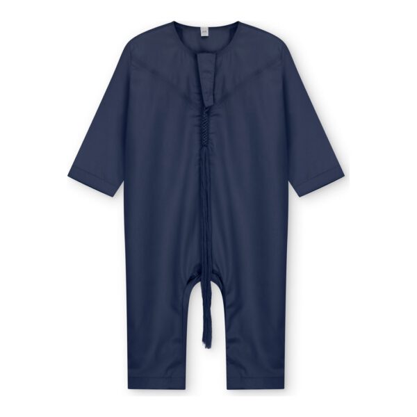 Baby Romper Thobe - Deep Blue Emirati