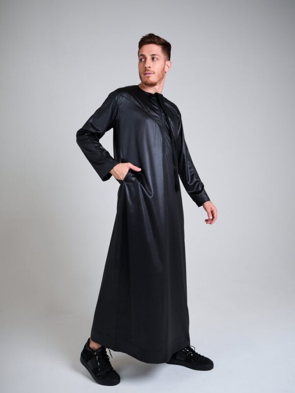 4148003010.jpg Al Maiza Black One piece Jilbab